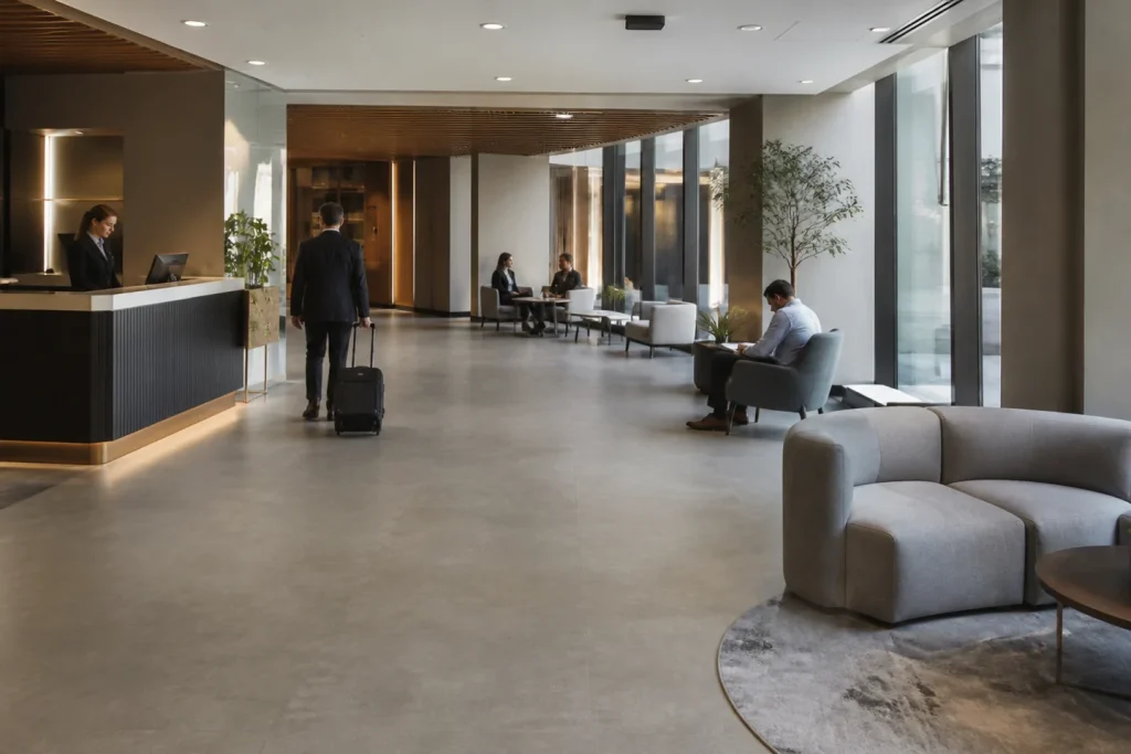 Architectural hospitality commercial interior
