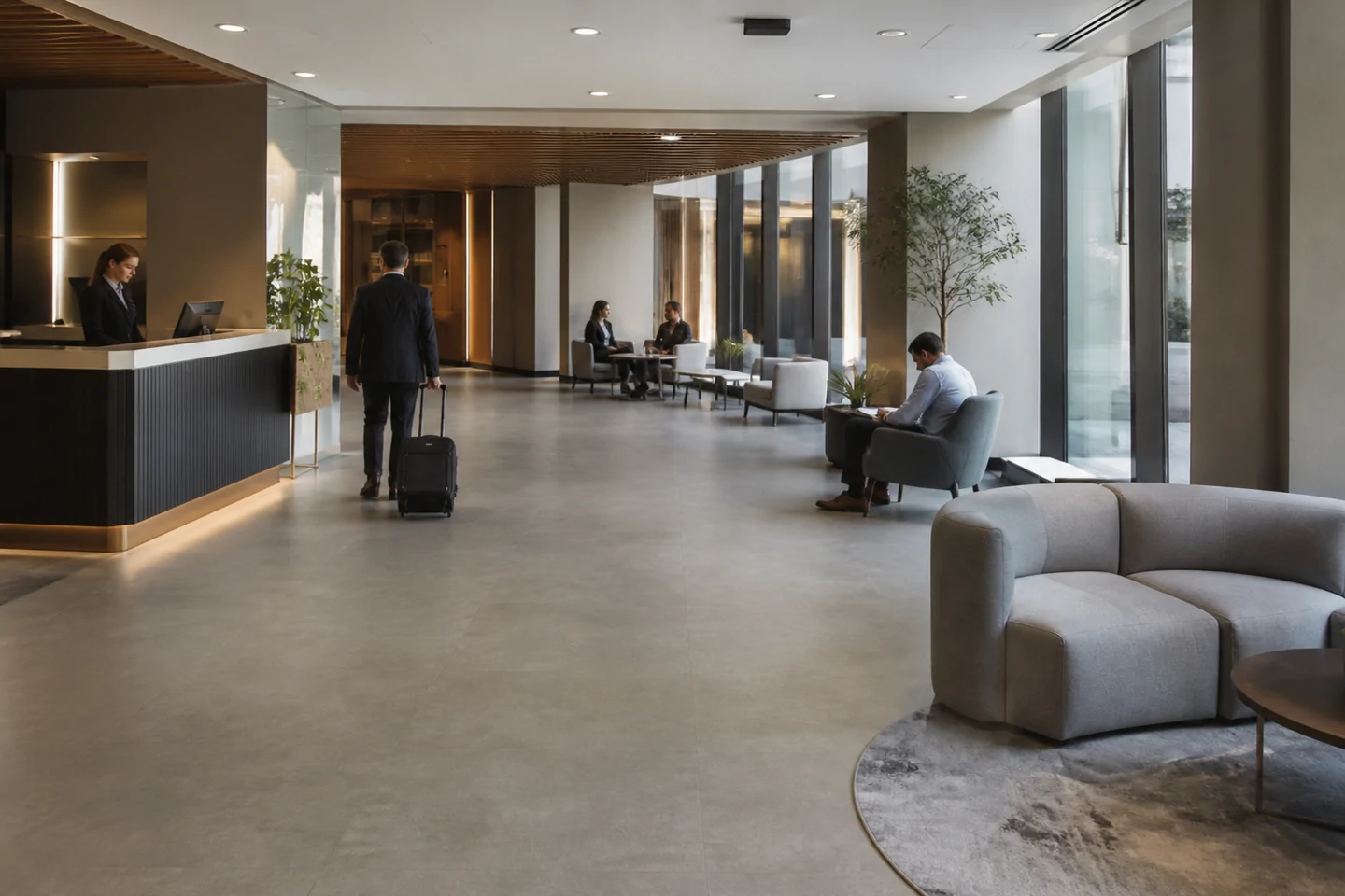 Architectural hospitality commercial interior
